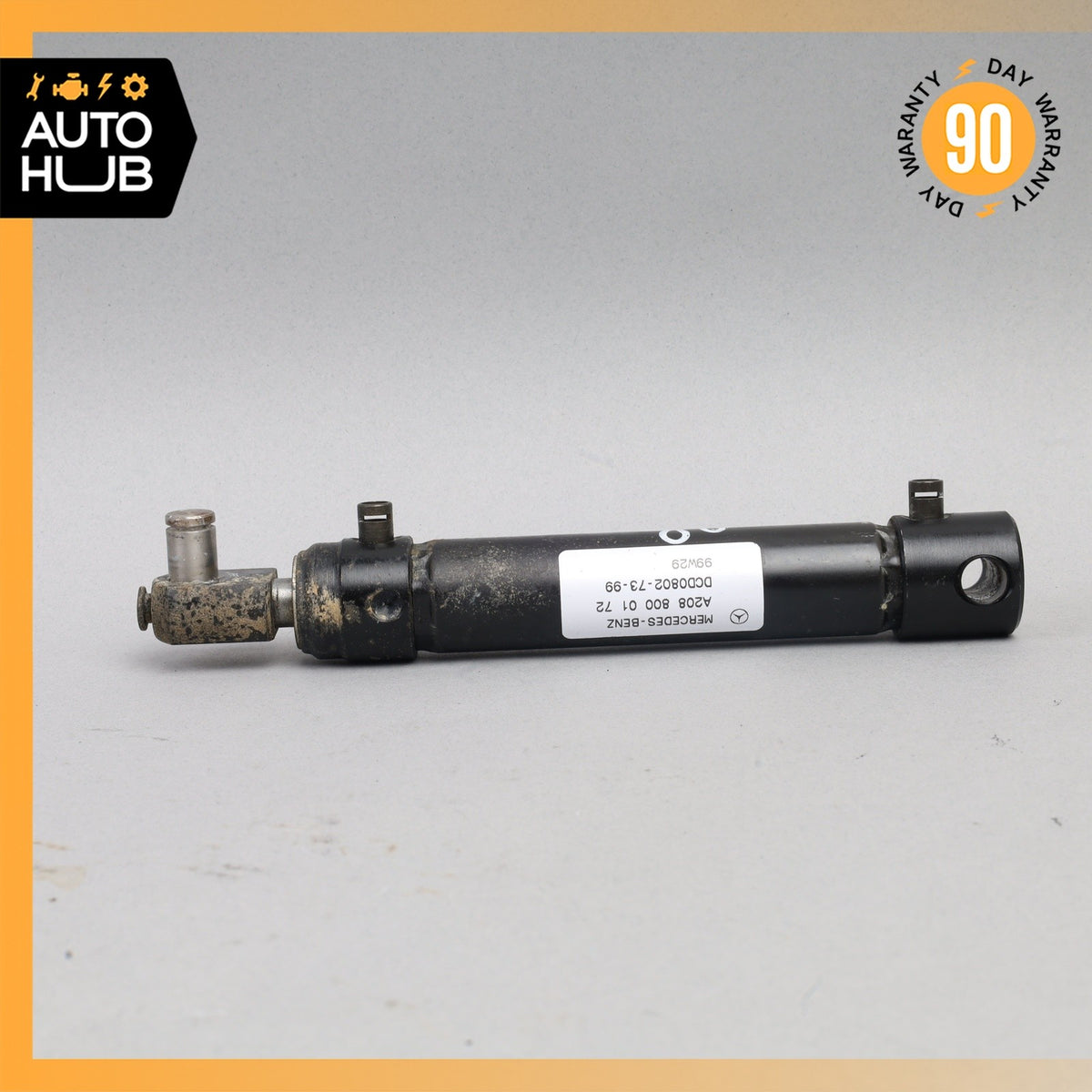 97-03 Mercedes W208 CLK430 CLK320 Top Roof Rear Right or Left Bow Cylinder OEM - photo 2