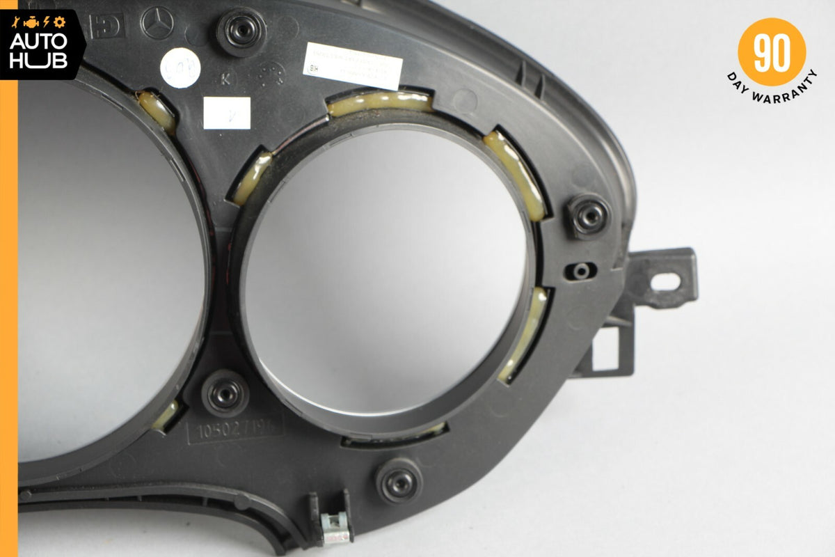 12-18 Mercedes W218 CLS550 CLS63 Instrument Cluster Speedometer Bezel Trim OEM - photo 8