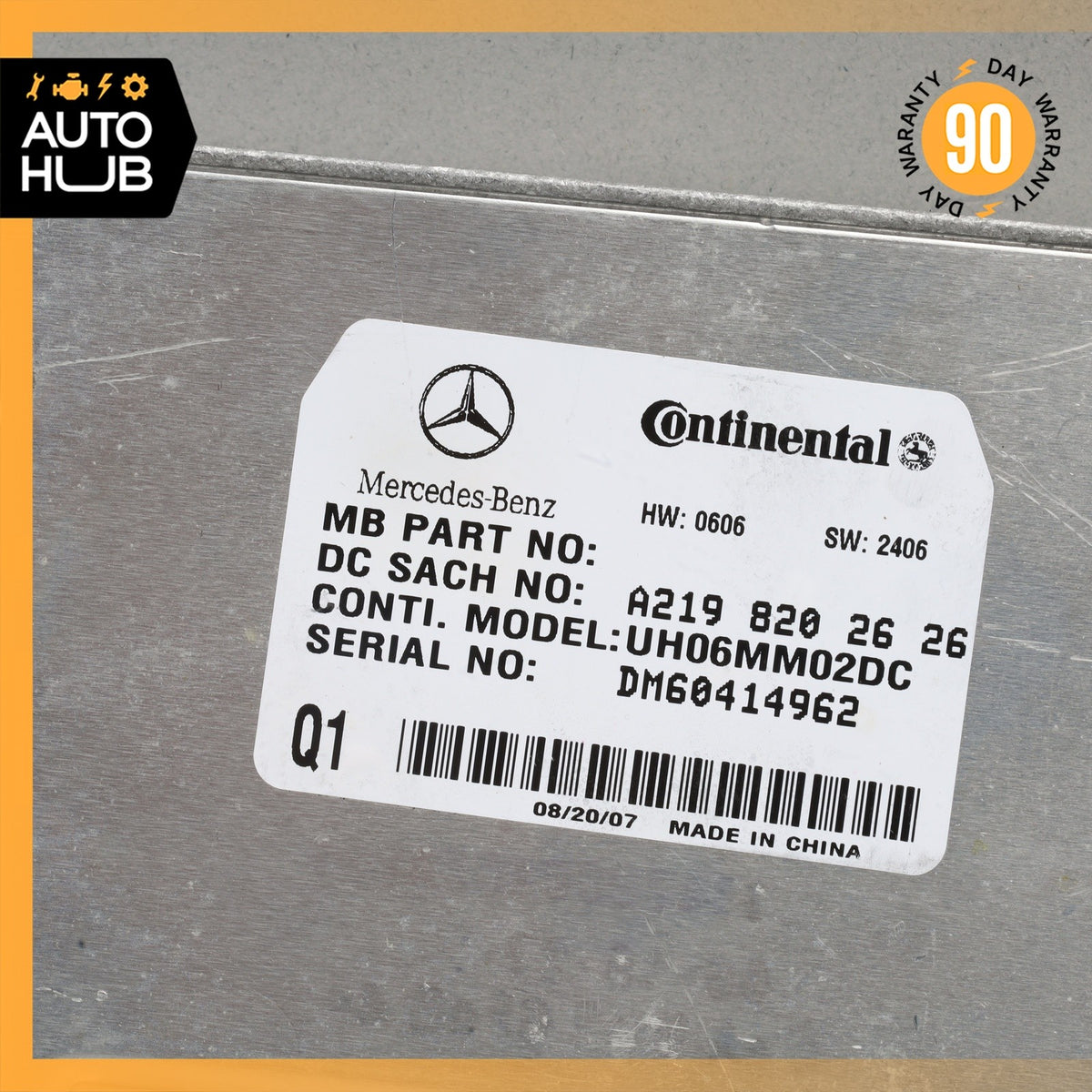 06-12 Mercedes X164 GL450 E350 Communication Control Module 2198202626 OEM - photo 8