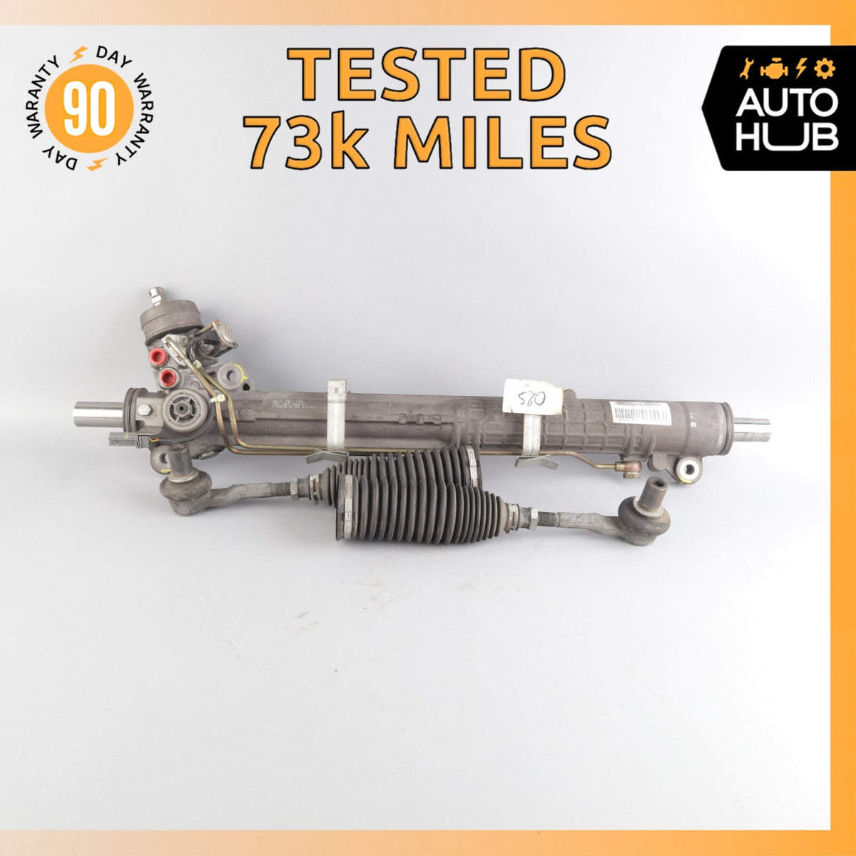 03-11 Bentley Continental GT Power Steering Rack and Pinion 3W1422062F OEM 73k - photo 1