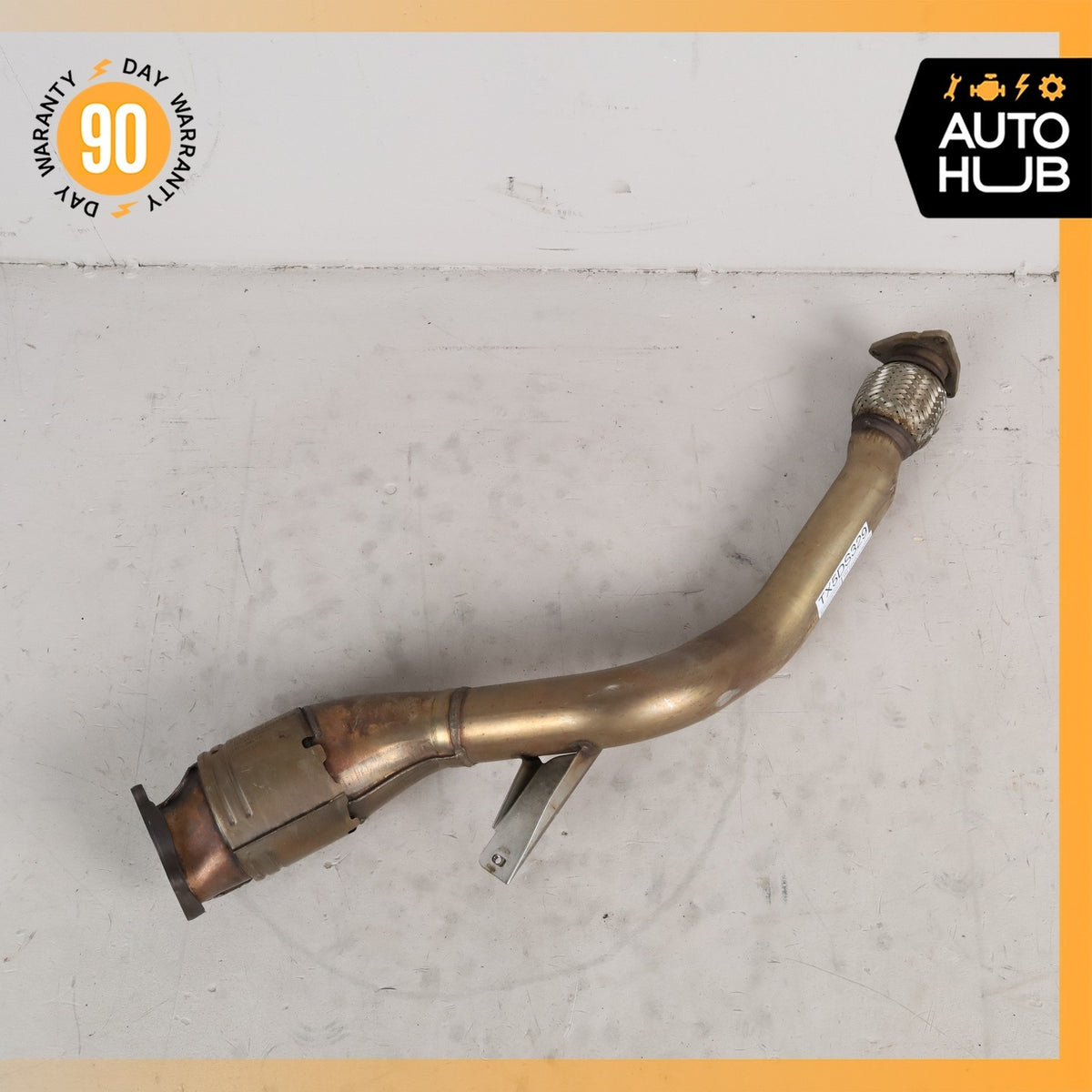 03-13 Bentley Continental GT GTC Exhaust Downpipe Left Driver Side OEM 56k - photo 2