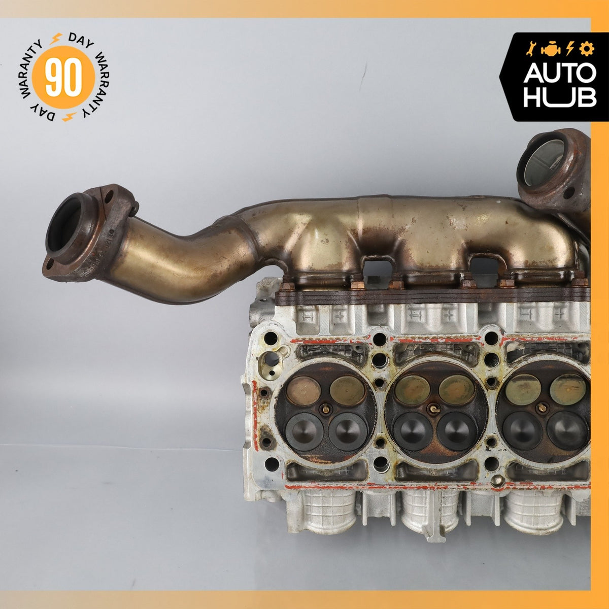 93-02 Mercedes W140 CL600 SL600 S600 M120 Right Side Cylinder Head OEM 63k - photo 12