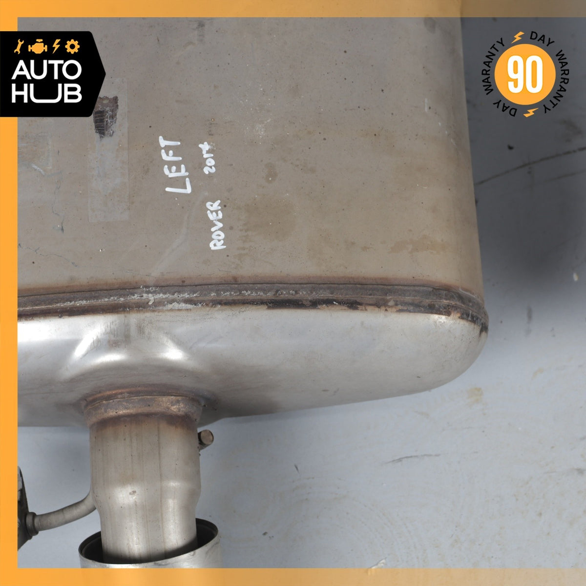 LR Range Rover Sport L494 Diesel Exhaust Muffler Mufflers Right & Left Set OEM - photo 4
