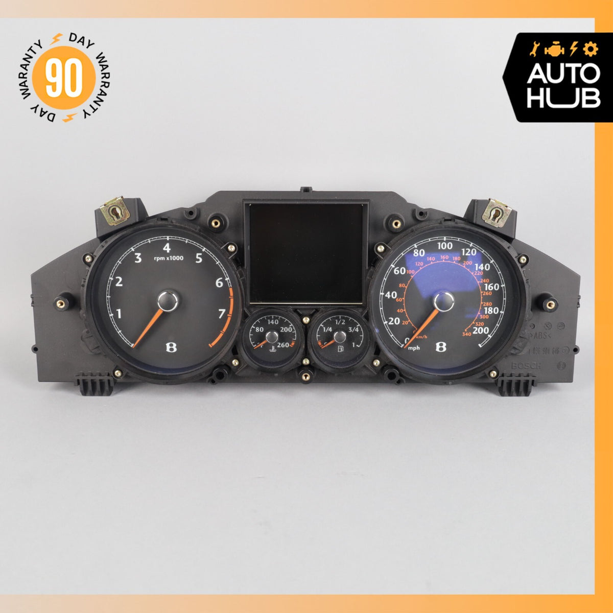 06-07 Bentley Continental Flying Spur Instrument Cluster Speedometer OEM 76k - photo 3
