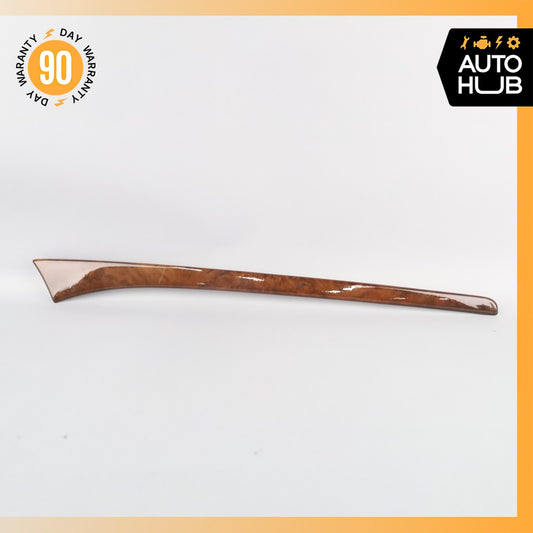96-02 Mercedes R129 SL500 SL320 Front Right Passenger Door Panel Trim Wood OEM - photo 1