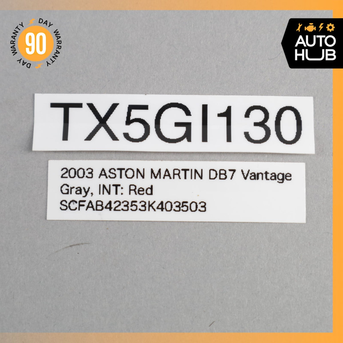 Aston Martin DB7 Vantage Door Audio Speaker OEM 35k - photo 8