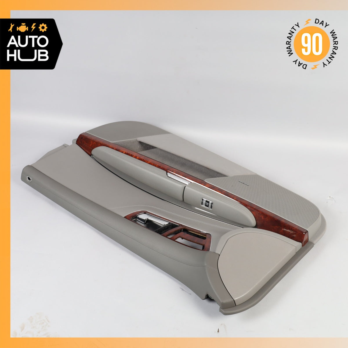07-10 Mercedes W216 CL550 Front Right Passenger Interior Door Panel Gray OEM - photo 14