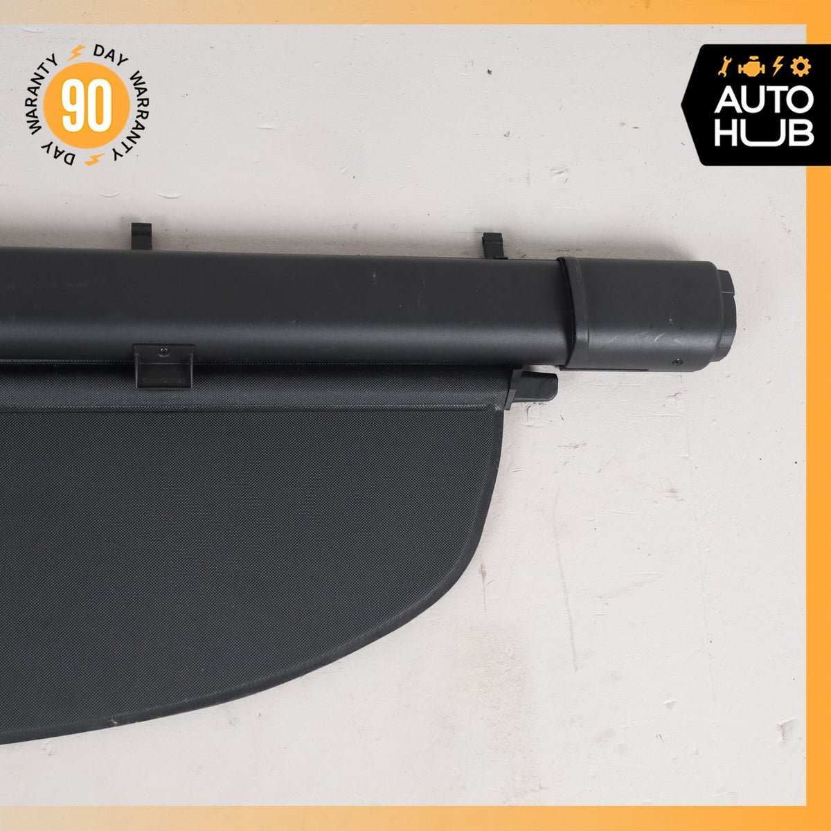 11-18 Porsche Cayenne 958 Rear Trunk Cargo Shade Cover Black OEM - photo 4