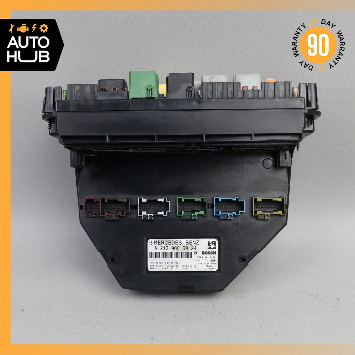 10-20 Mercedes W212 E250 CLS63 SLK250 Front SAM Module Relay Fuse Box OEM - photo 7