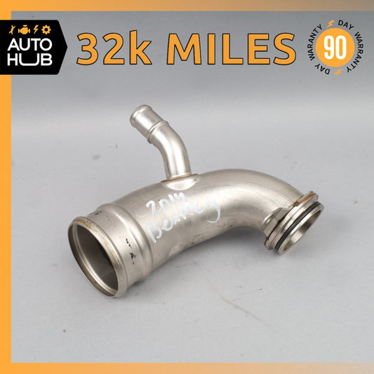 Bentley Continental GTC Right Turbo Air Intake Guide Pipe Duct 079129572Q OEM - photo 1