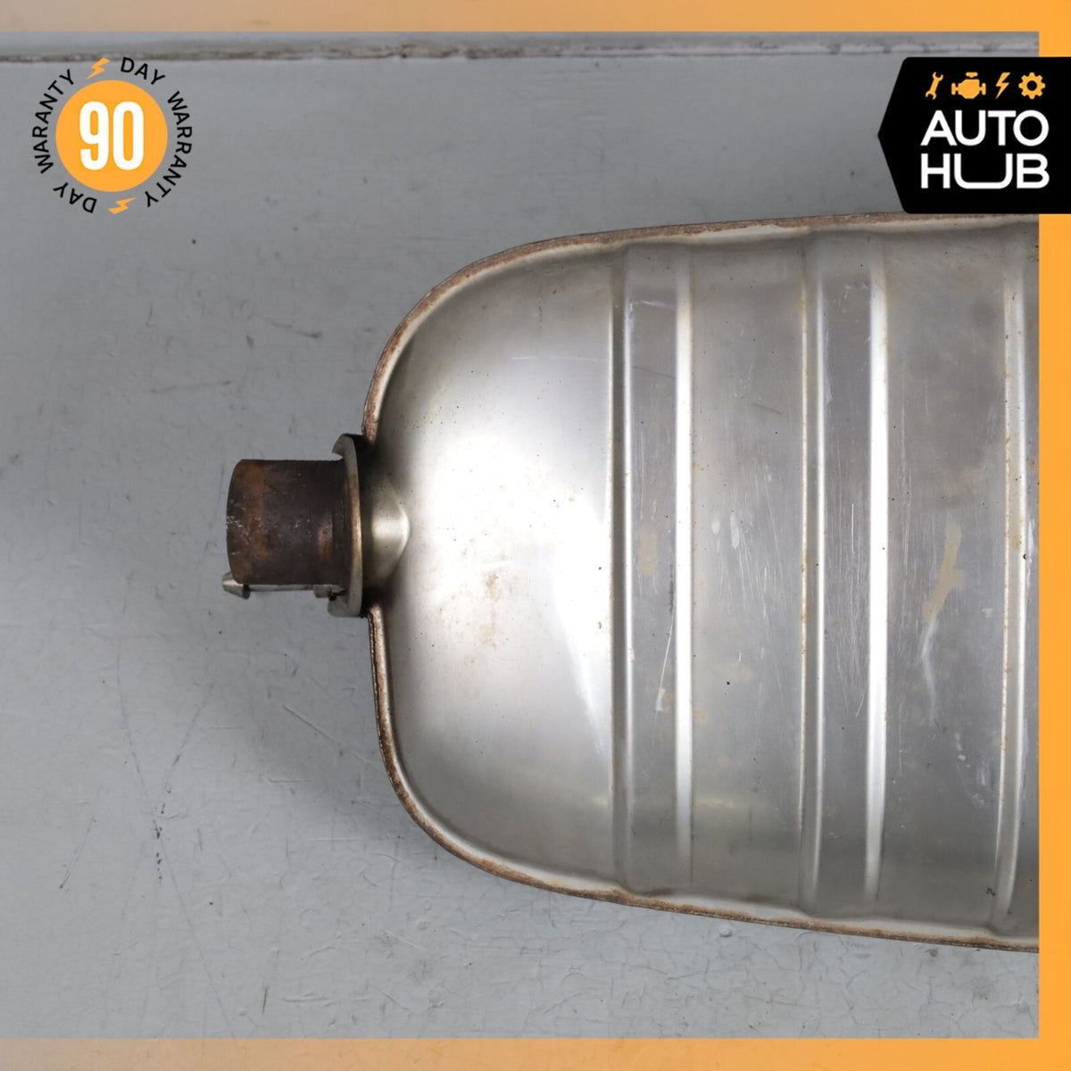 03-06 Porsche Cayenne 955 Turbo S Dual Exhaust Muffler Mufflers Assembly OEM - photo 9