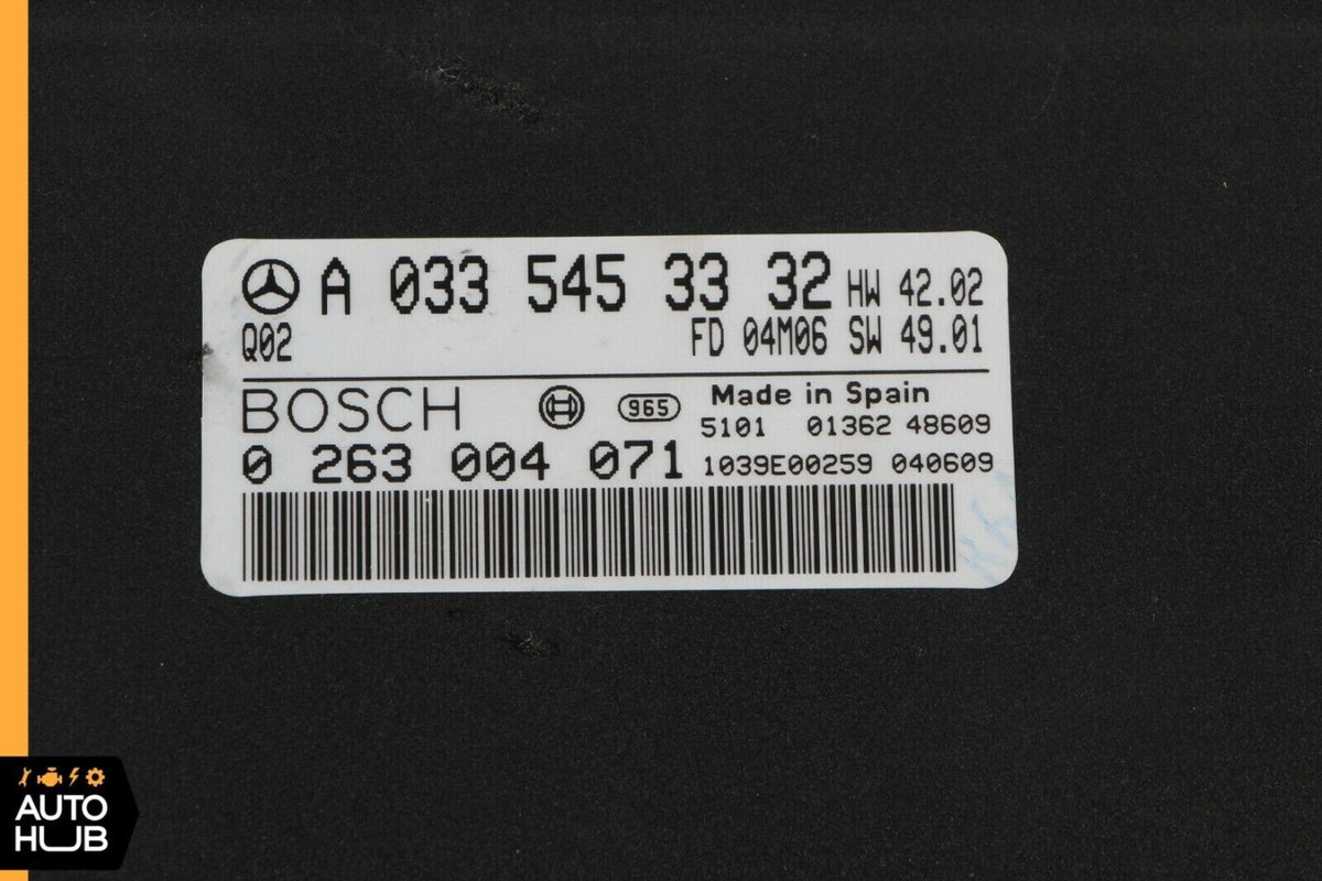 03-06 Mercedes W220 S430 CL55 Parktronic Parking Control Module 0335453332 OEM - photo 12