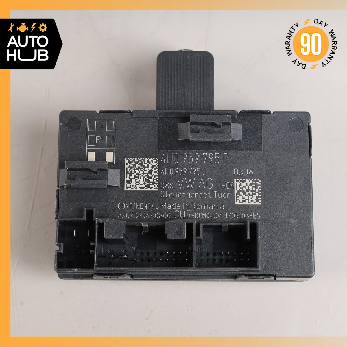 Porsche Macan 95B Rear Left or Right Side Door Control Module 4H0959795P OEM - photo 4