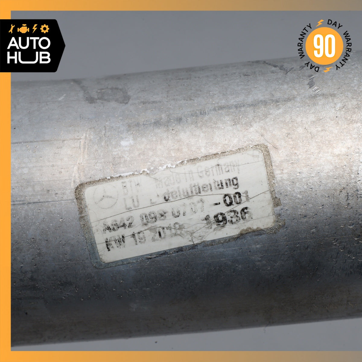 Mercedes X164 GL350 E350 R350 Diesel Noise Dumper Air Duct Pipe 6420982307 OEM - photo 9