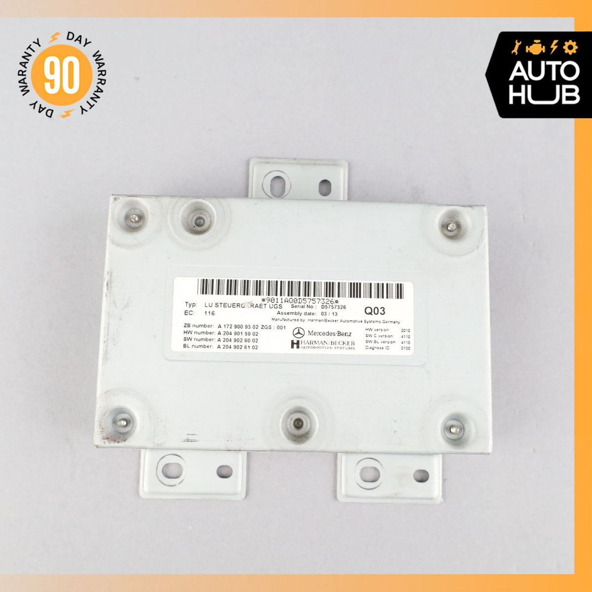 Mercedes W221 S63 CL550 SLK350 Communication Interface Module OEM - photo 6