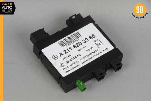 03-11 Mercedes W219 CLS550 E320 Keyless Go Entry Control Module 2118203985 OEM - photo 1
