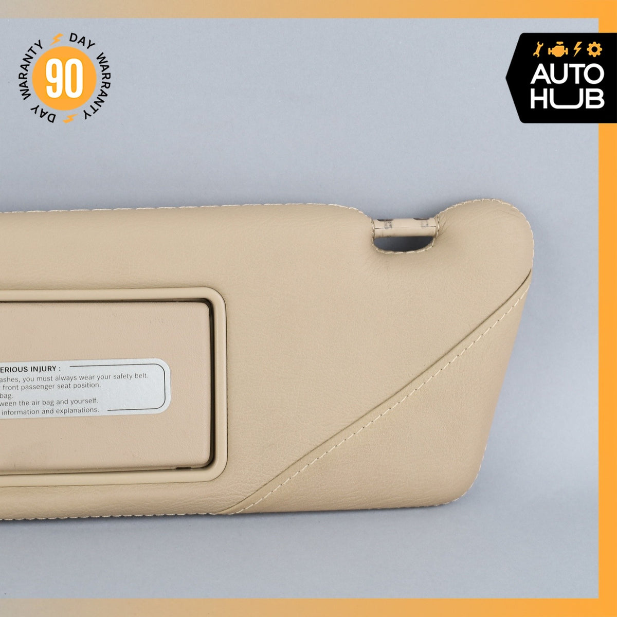 93-99 Mercedes W140 CL600 S500 Left Side Sun Visor Sunvisor OEM - photo 8