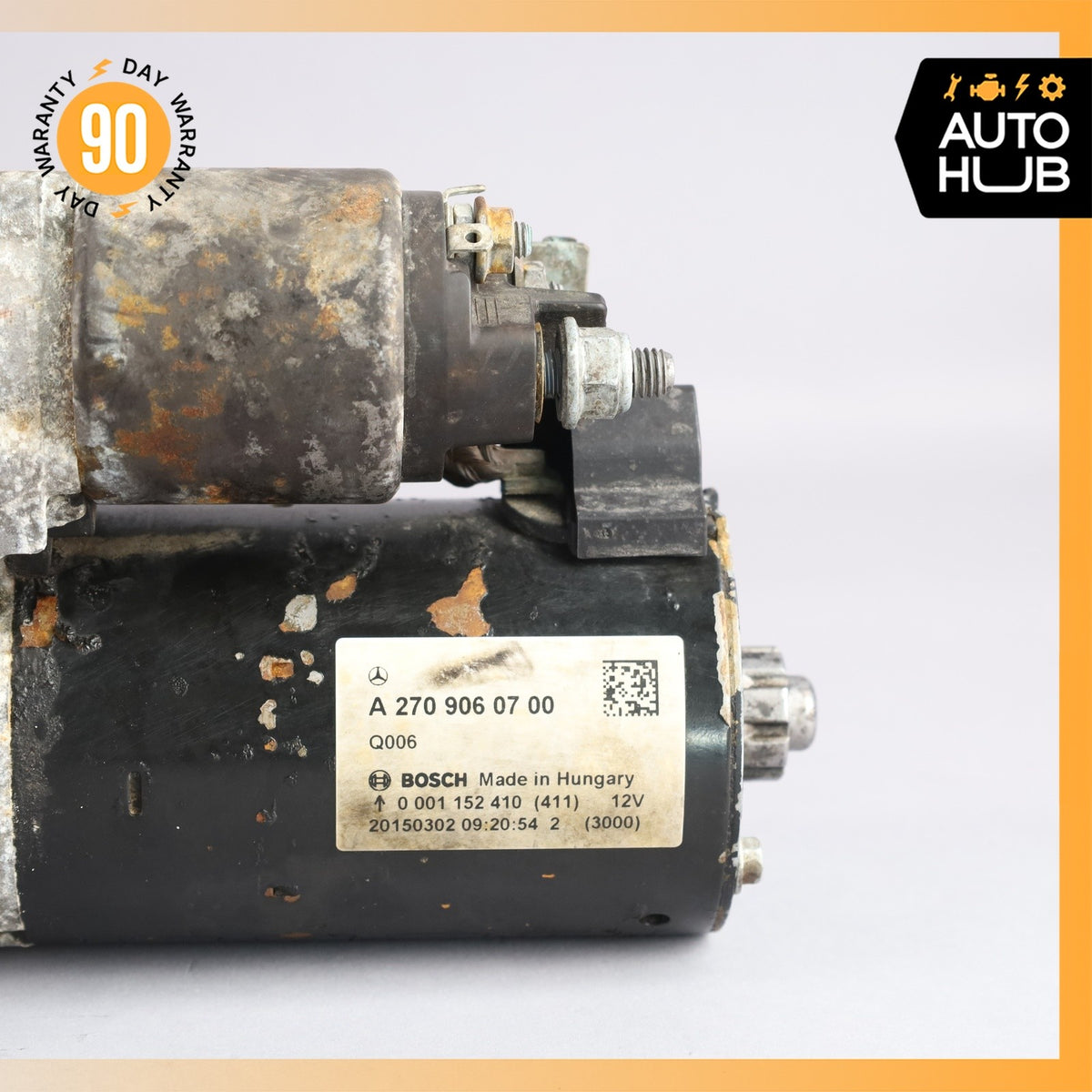 Mercedes W117 CLA45 AMG CLA250 Engine Starter Motor 2709060700 OEM - photo 4