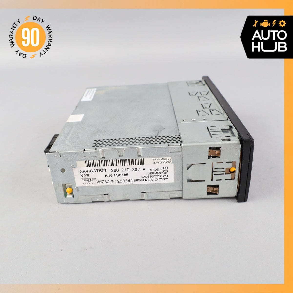 03-06 Bentley Continental Flying Spur GT Navigation CD Disc Player GPS OEM 39k - photo 5