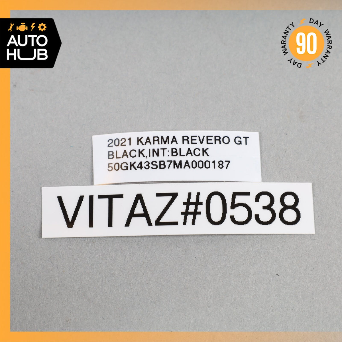 Karma Revero GT Right Passenger Side Console Panel Cover Trim Black OEM - photo 12