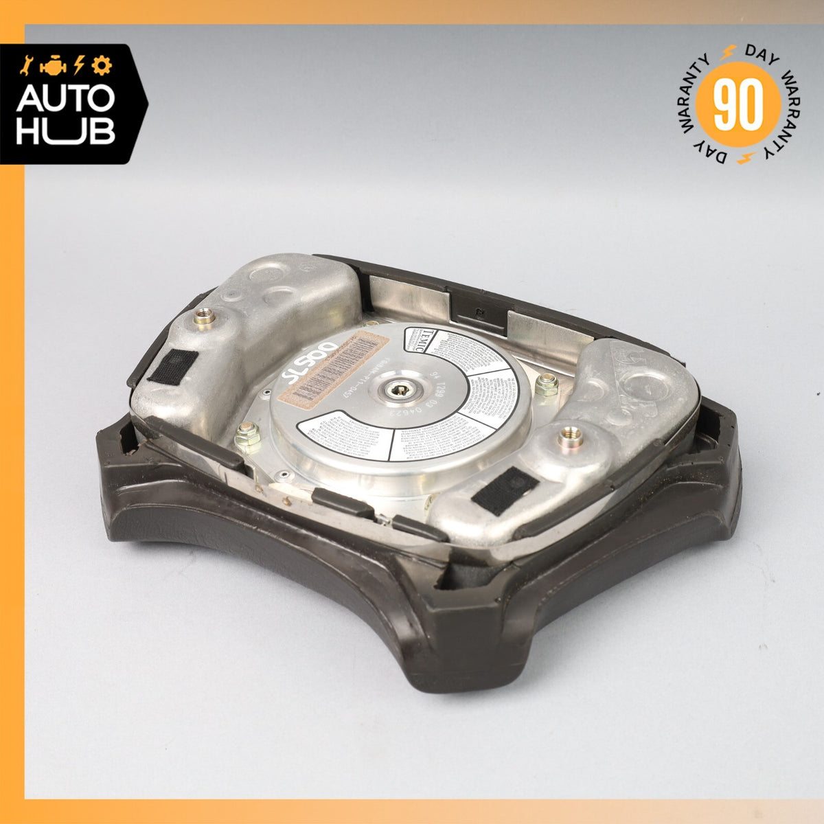 92-98 Mercedes R129 SL500 SL320 Driver Steering Wheel Airbag Air Bag Brown OEM - photo 8
