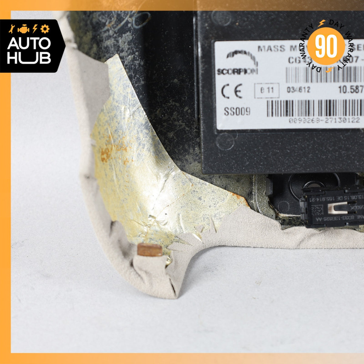 09-14 Aston Martin DB9 Vantage Interior Overhead Dome Reading Light Suede OEM - photo 15
