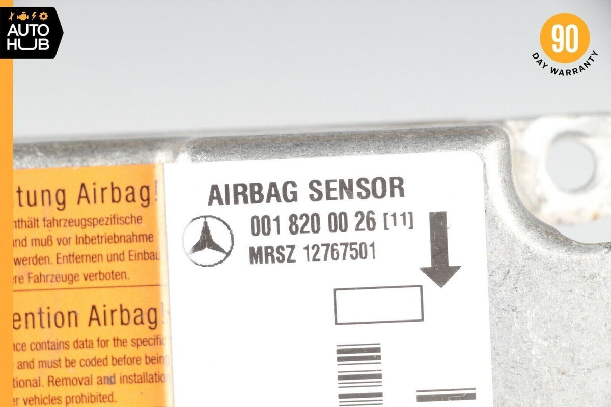 96-02 Mercedes R129 SL500 E420 Airbag Air Bag Sensor SRS Control Module OEM - photo 6