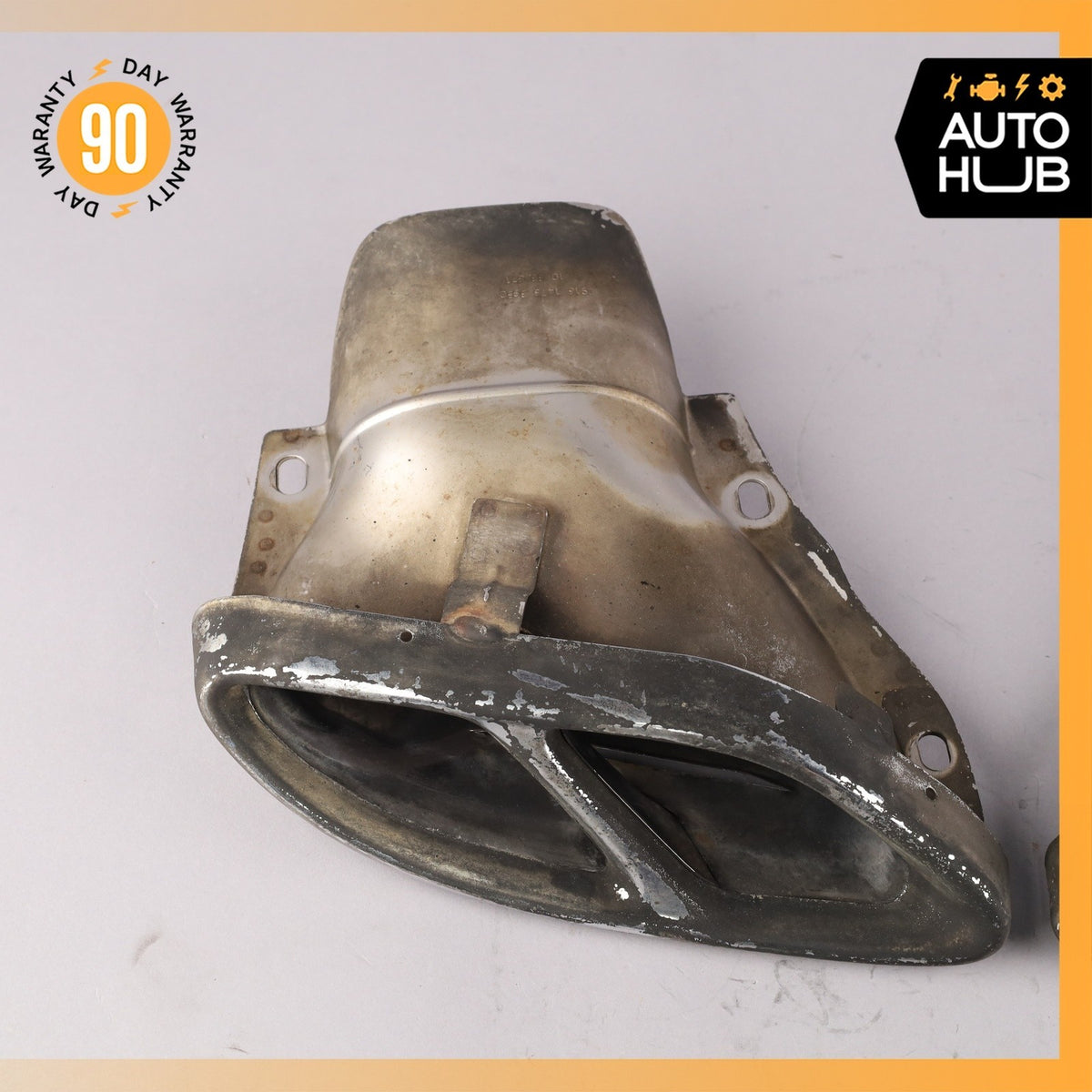 Mercedes W213 E43 AMG M276 Left & Right Side Exhaust Mufflers Tips Set OEM 77k - photo 6