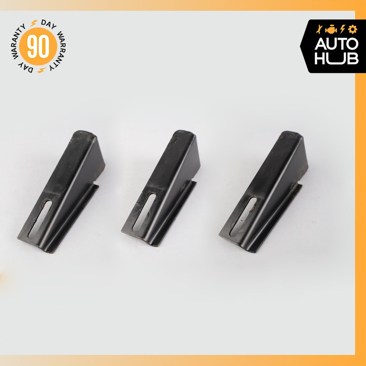 00-04 Aston Martin DB7 Upper Radiator Support Bracket Set of 3 OEM - photo 1