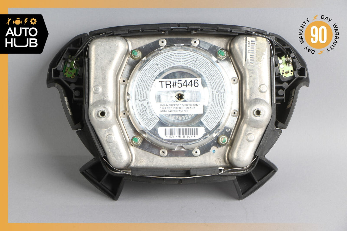 97-04 Mercedes R170 SLK230 SLK320 Steering Wheel Air Bag Airbag Black OEM - photo 8