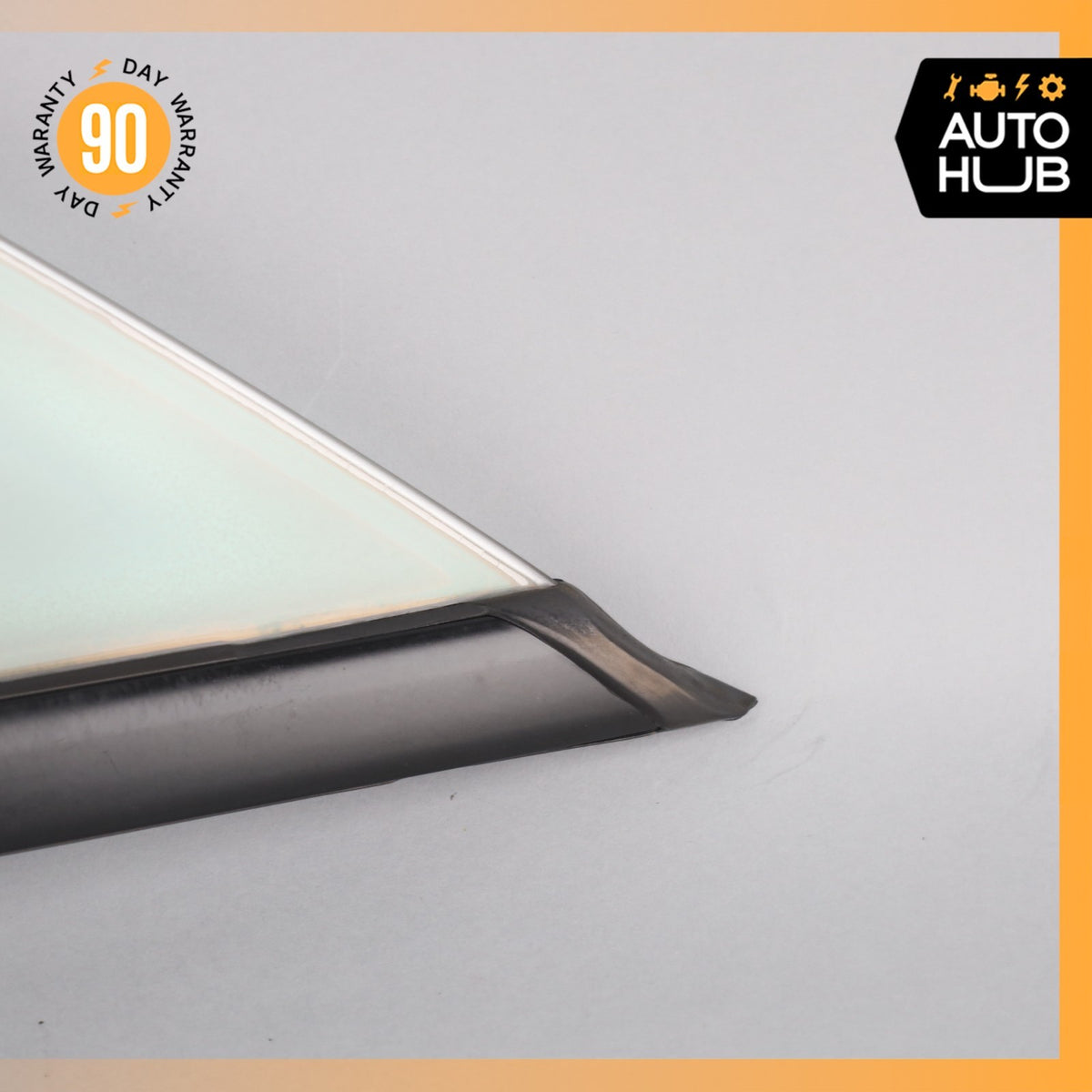 03-17 Bentley Continental GT Front Left Side Door Vent Window Glass OEM - photo 3