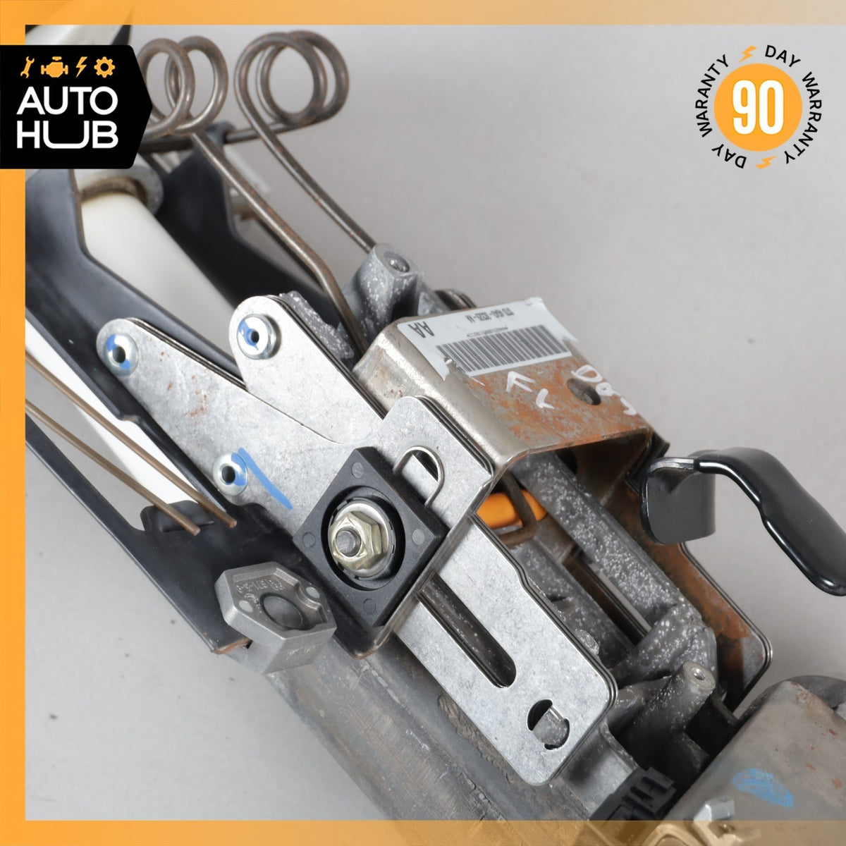 05-06 Aston Martin DB9 Steering Wheel Column w/ Key 4G433C529AA OEM 34k - photo 5