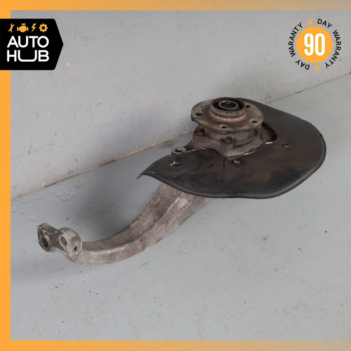 11-14 Audi D4 A8 Front Left Driver Spindle Knuckle Hub 4H0407253G OEM - photo 9