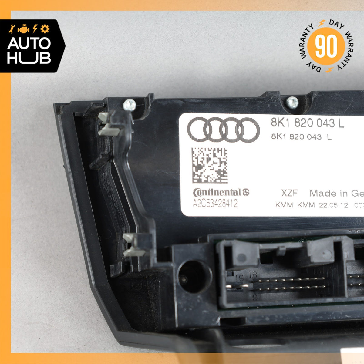 Audi B8 A4 Dash A/C AC Climate Control Heated Seat Panel Switch 8K1820043L OEM - photo 9