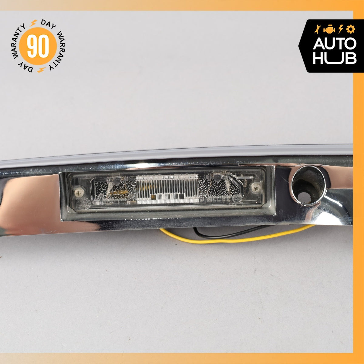 02-07 Maserati M138 4200 Coupe Rear Trunk Lid Moulding Plate w/Lights OEM - photo 13
