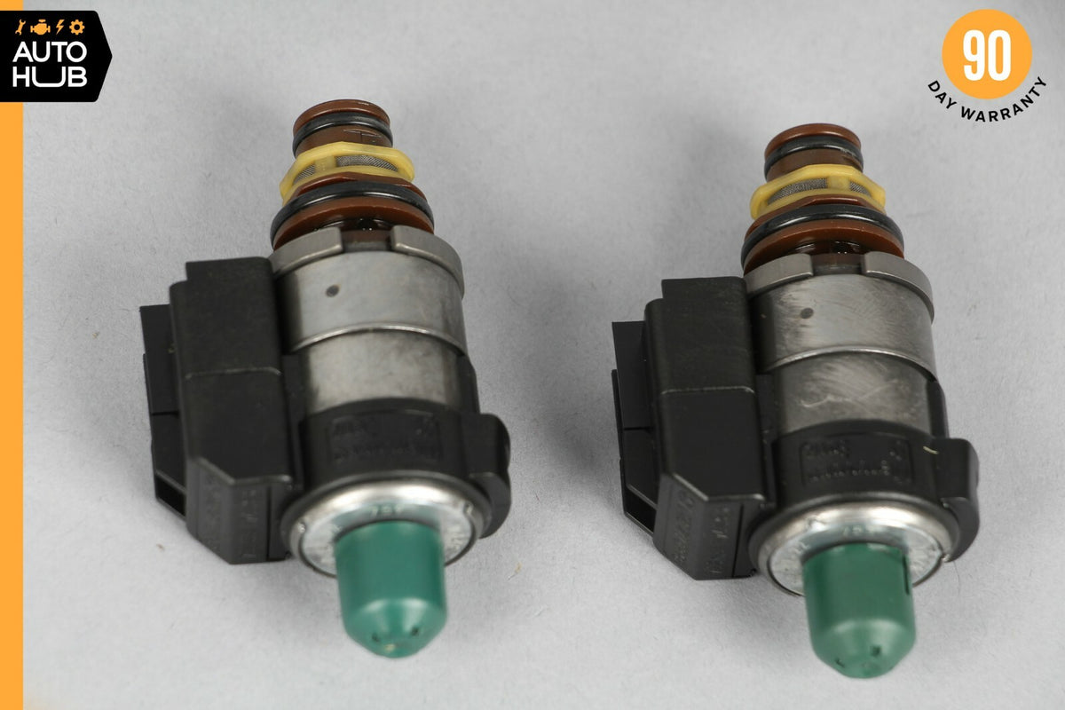 Mercedes R350 CL550 722.9 Transmission Solenoid Valve Blue & Black Caps Set of 8 - photo 4