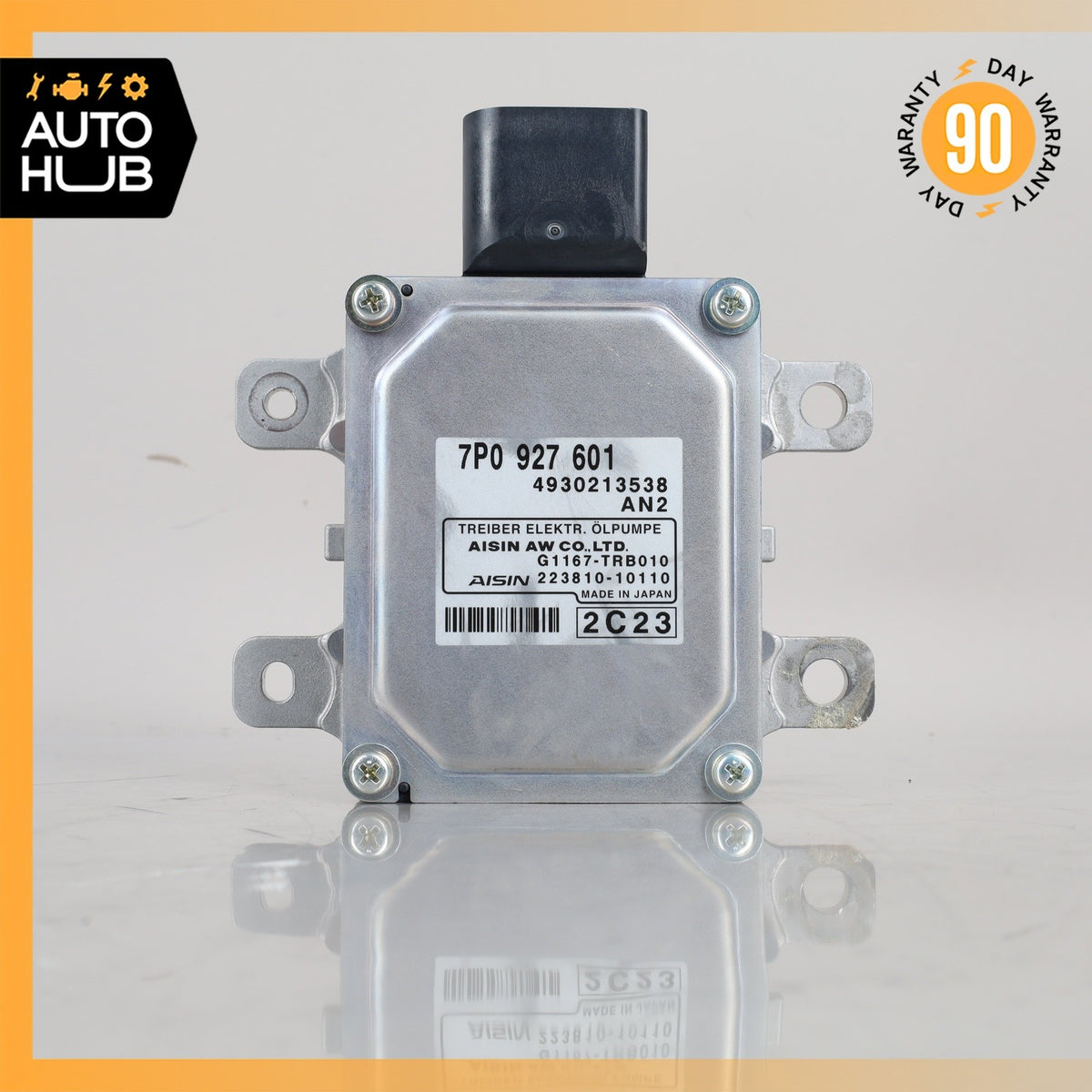11-14 Porsche Cayenne 958 Engine Oil Pump Control Module Unit 7P0927601 OEM - photo 6