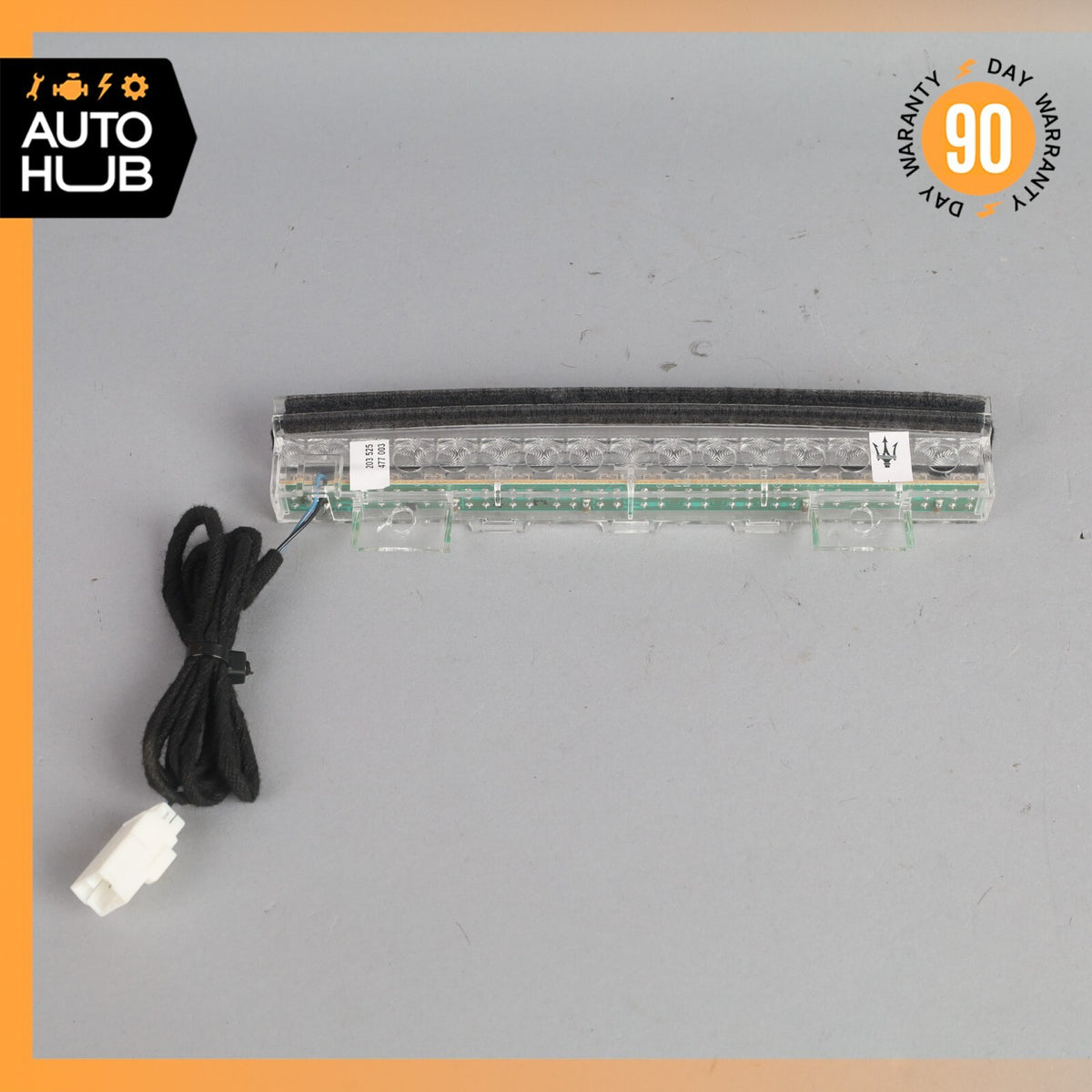 03-19 Maserati GranTurismo S Quattroporte 3rd Third Brake Stop Light Lamp OEM - photo 9