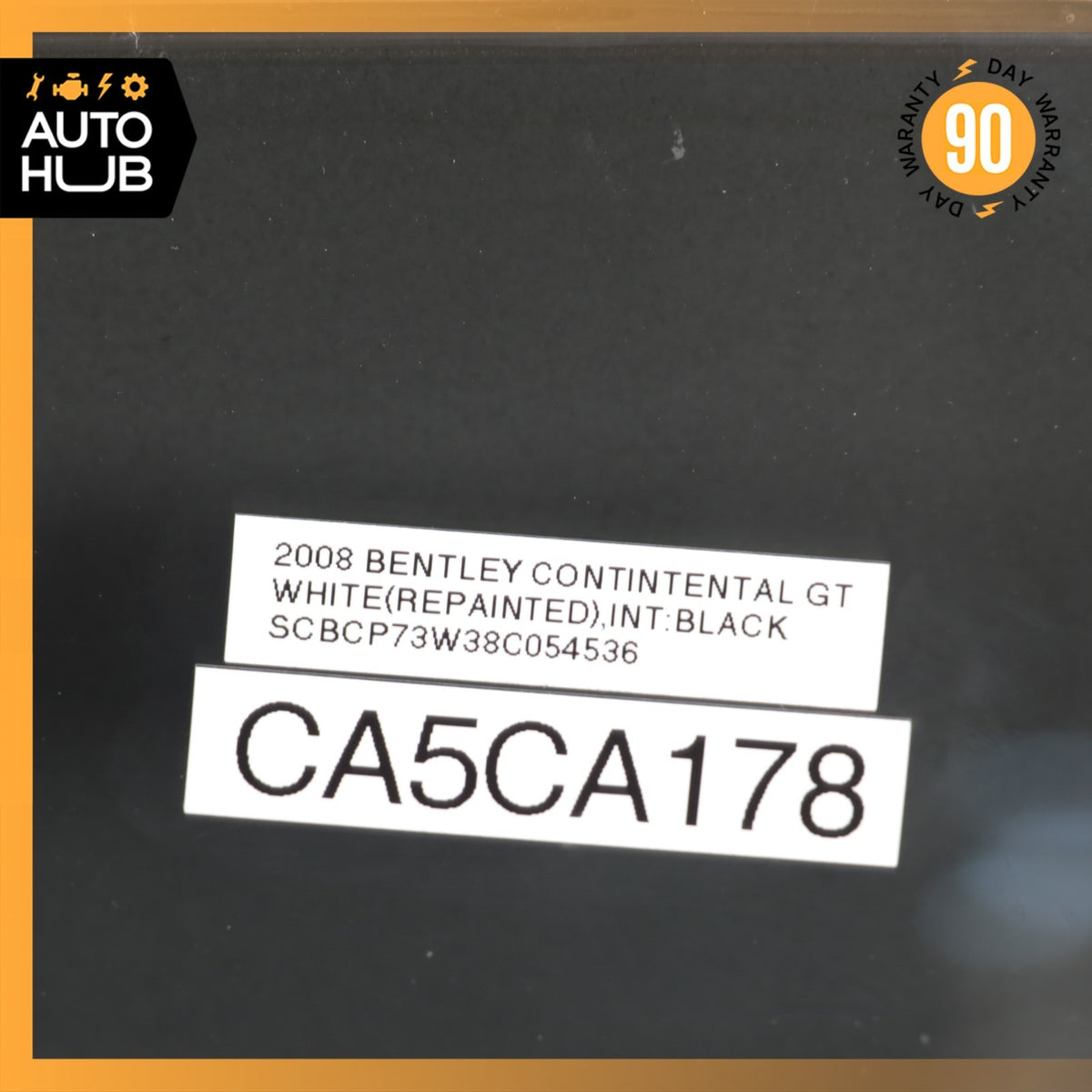 03-10 Bentley Continental GT Coupe Front Left Door Window Glass OEM 87k - photo 17