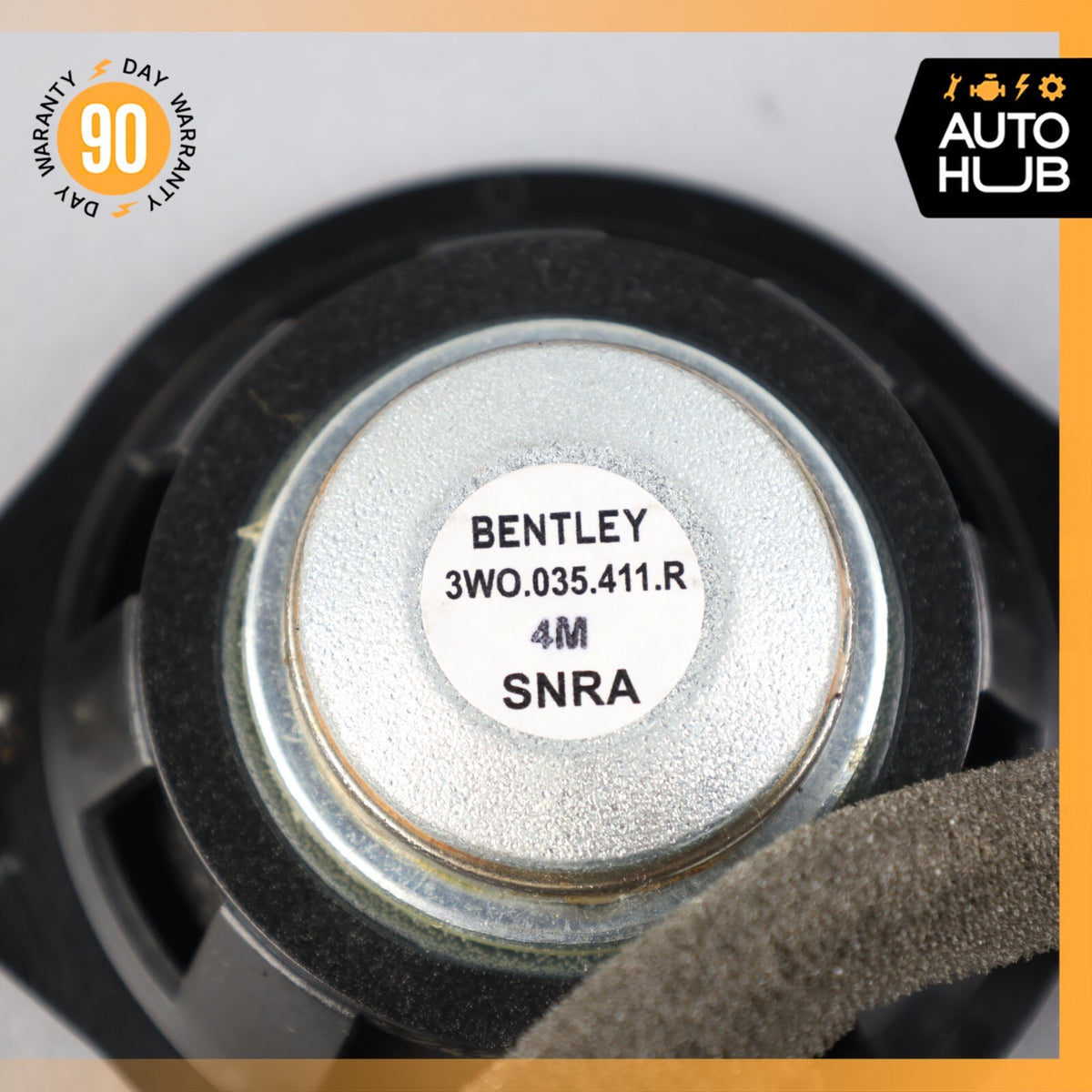 2005 Bentley Continental GT Coupe Rear Side Mid Range Sound Speaker OEM 73k - photo 9