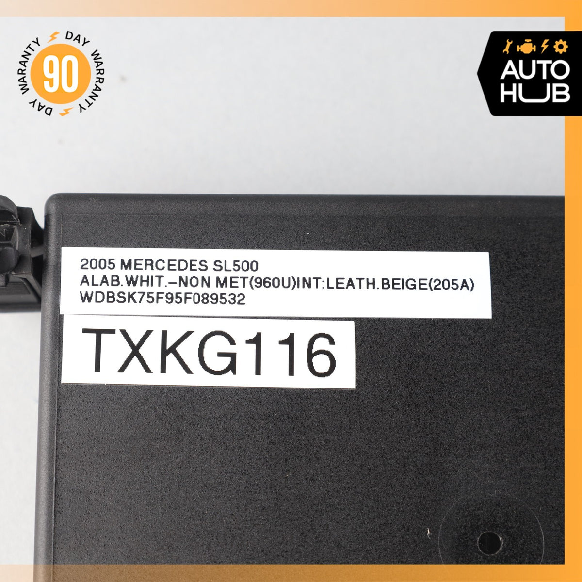 03-12 Mercedes R230 SL500 SL55 AMG SL550 Door Control Module Left Side OEM - photo 12