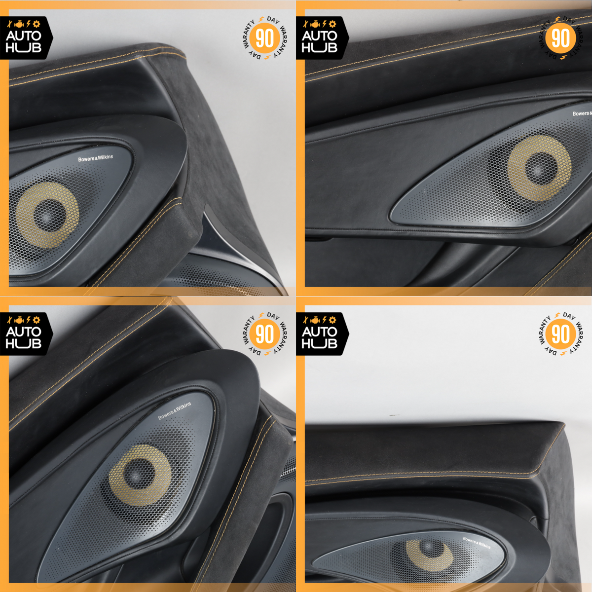 16-21 McLaren 570S 600LT Left Driver Side Interior Door Panel Suede Black OEM - photo 8