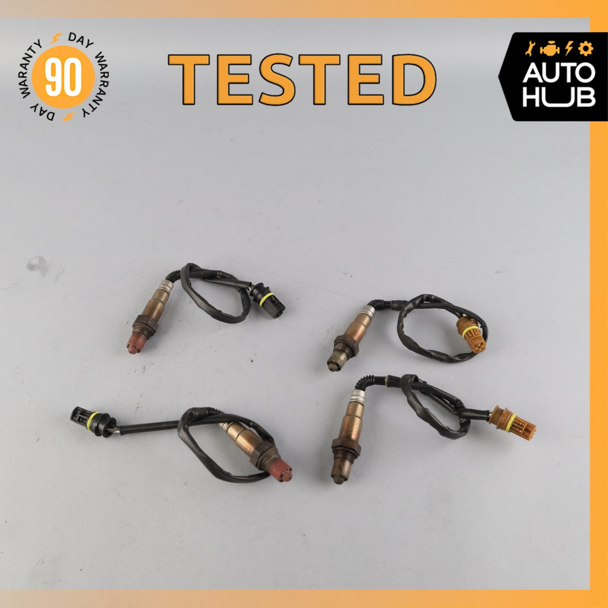 03-08 Mercedes R230 SL500 SL55 AMG Oxygen O2 Sensor Lambda Set of 4 OEM - photo 1