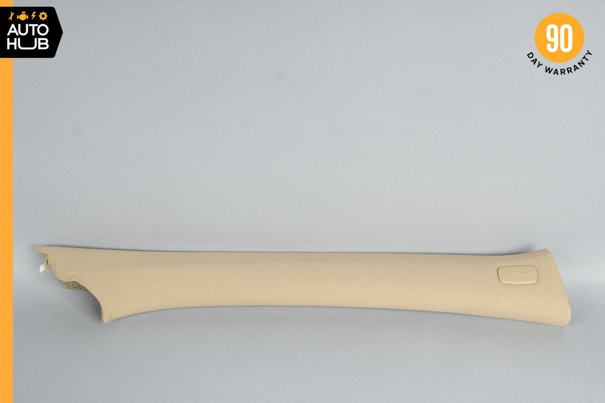 07-13 Mercedes W221 S550 S450 S400 Front Right Side A Pillar Panel Beige OEM - photo 1