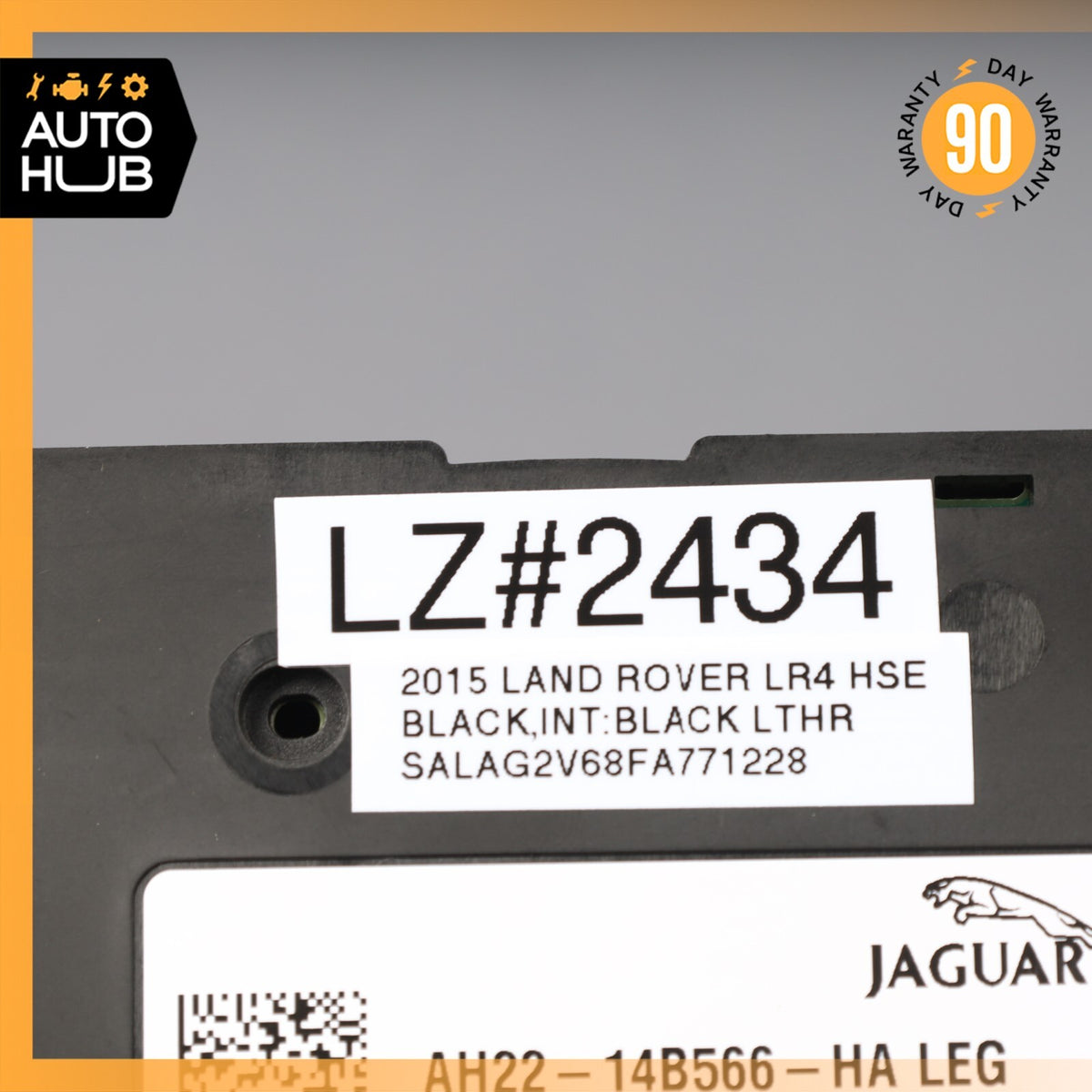 10-16 Land Rover LR4 HSE Right Side Seat Control Switch Module OEM 86k - photo 10
