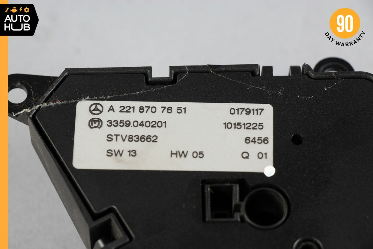 07-14 Mercedes W221 S550 CL550 Front Left Driver Seat Control Memory Switch OEM - photo 10
