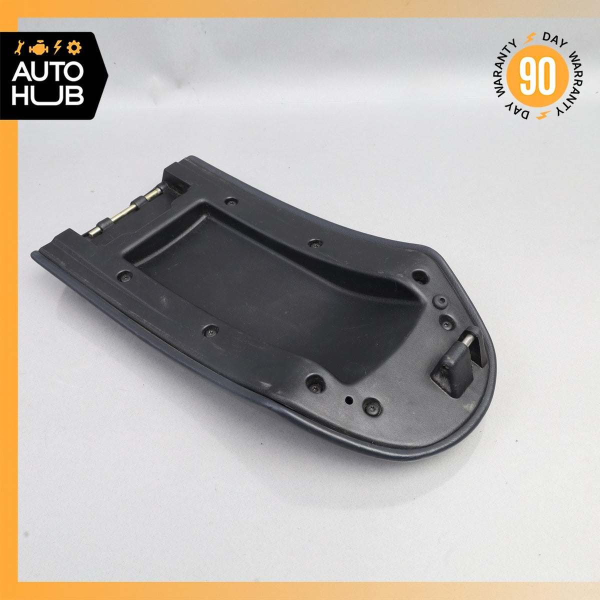 97-04 Porsche Boxster 986 Center Console Arm Rest Armrest Cover Leather Blue OEM - photo 6