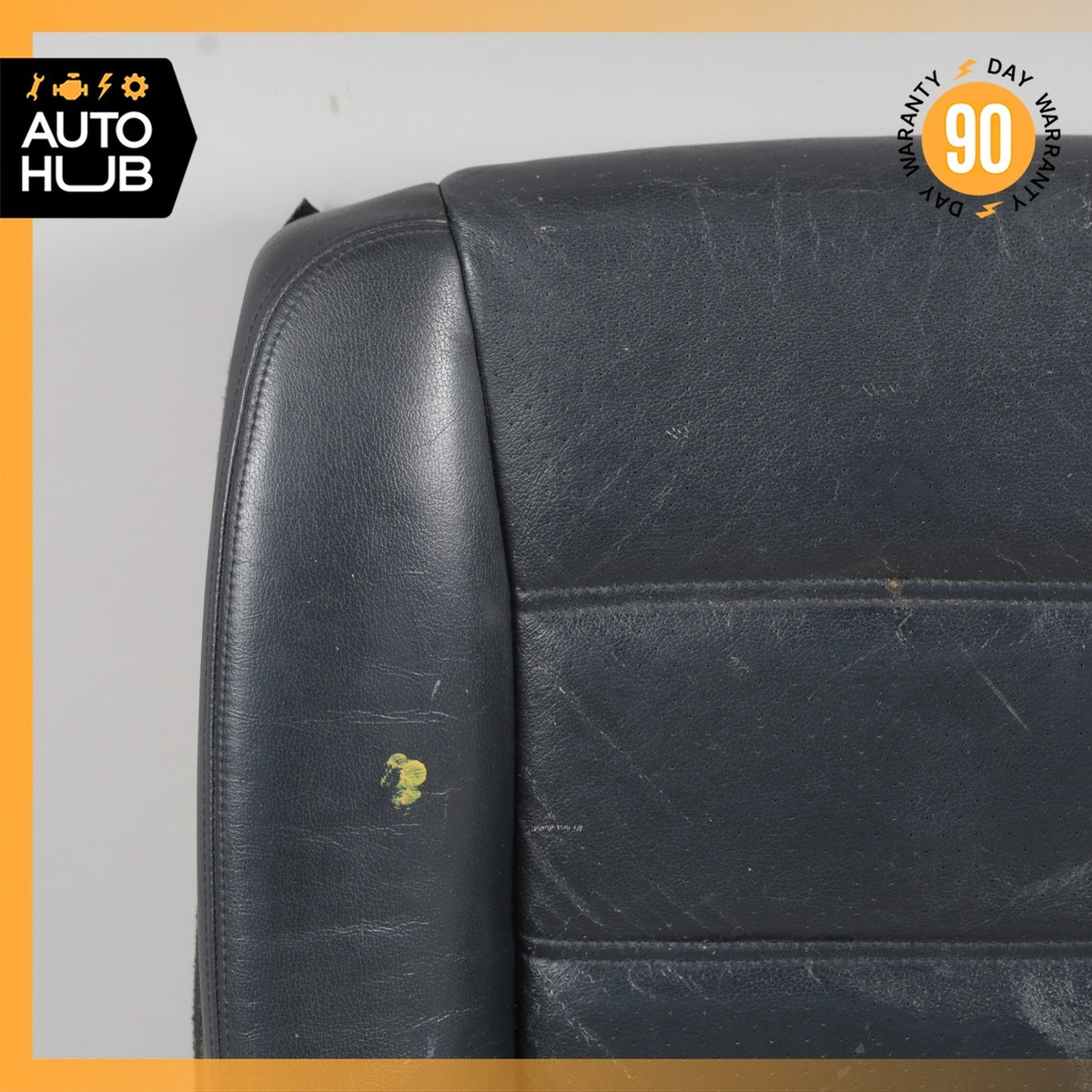 03-04 Porsche Cayenne 955 Front Right Side Seat Lower Cushion Black OEM - photo 2