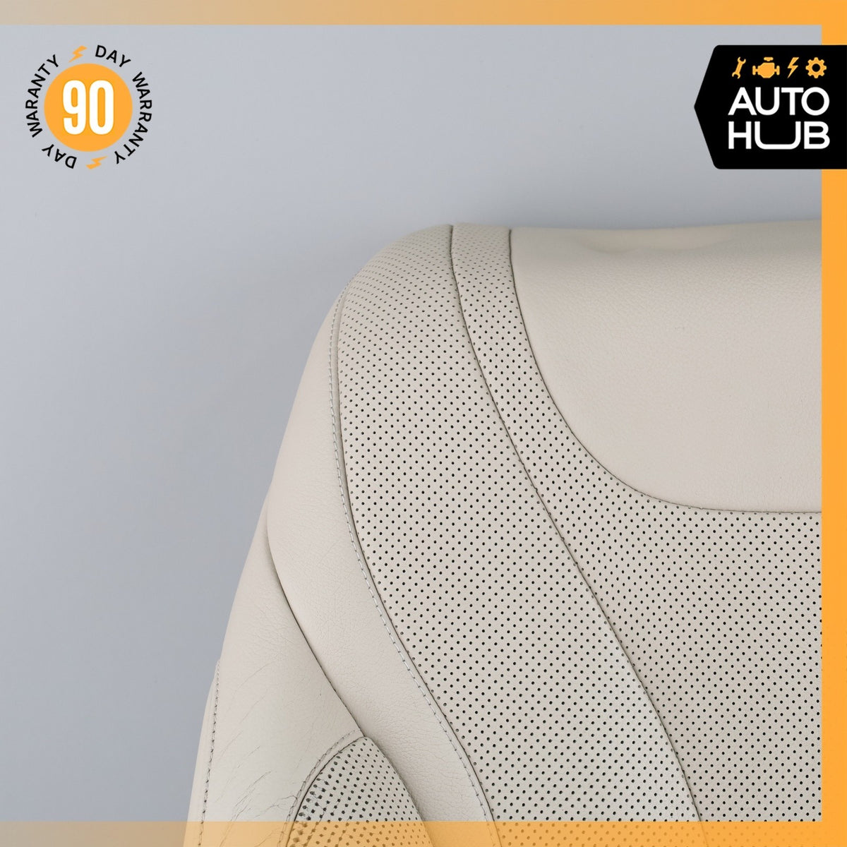 14-17 Mercedes W222 S550 Front Left Side Seat Upper Back Cushion OEM - photo 2