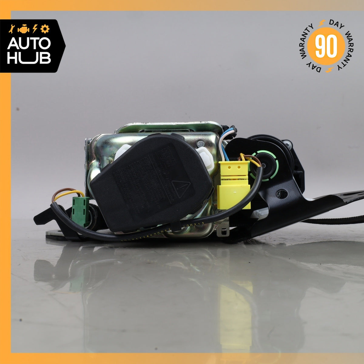 14-17 Mercedes W222 S550e S600 Seat Belt Front Right Passenger Side Black OEM - photo 10